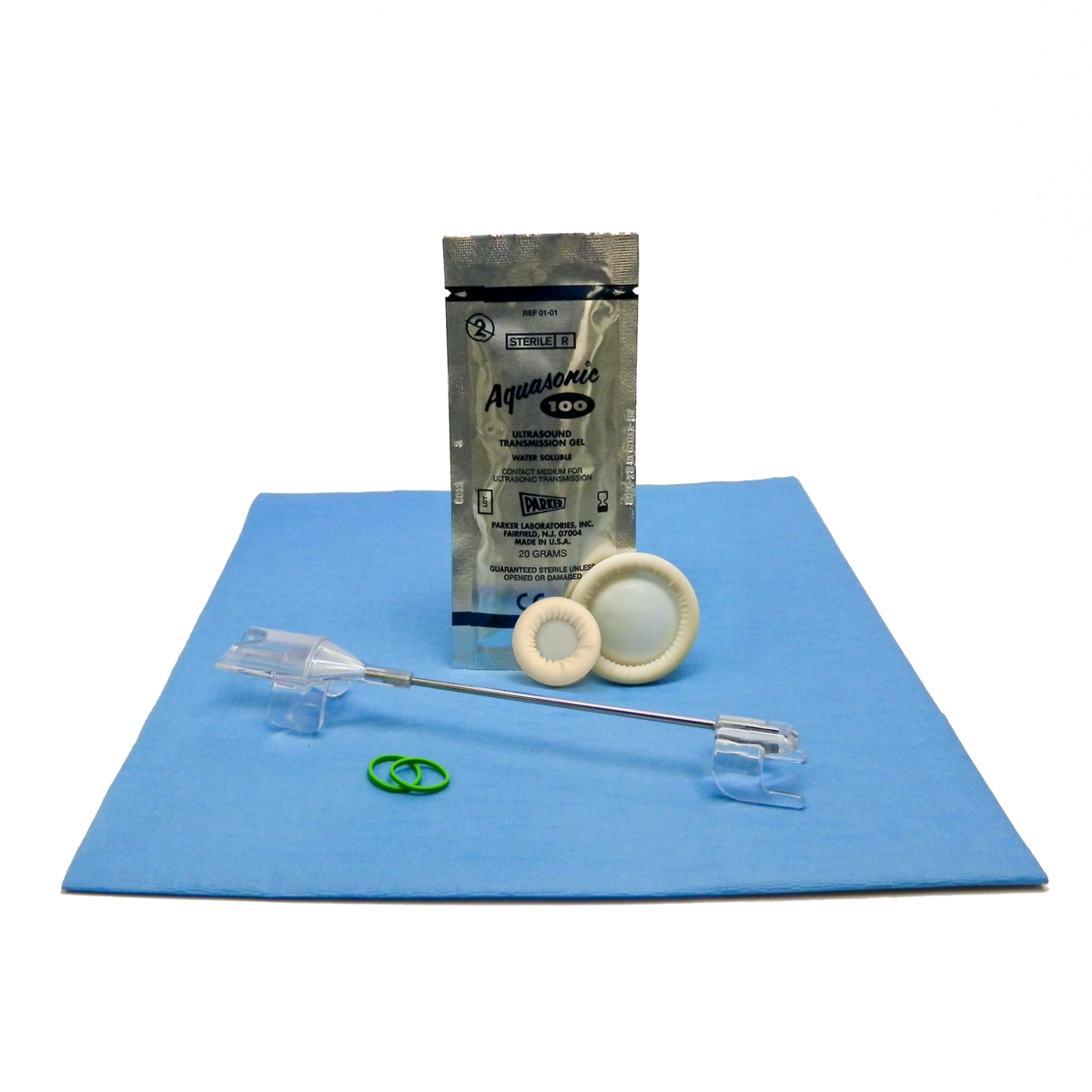 Aspen Endocavity Needle Guide Procedure Kit - Latex - SonoScape 6V1