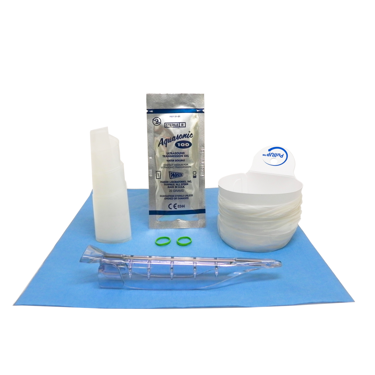Aspen Endocavity Needle Guide Procedure Kit - SlimFit - Alpinion, Philips, Samsung, Ultrasonix C9-4ec/EC3-10/E