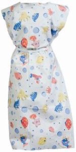 TIDI Tissue Poly Tissue Patient Gown