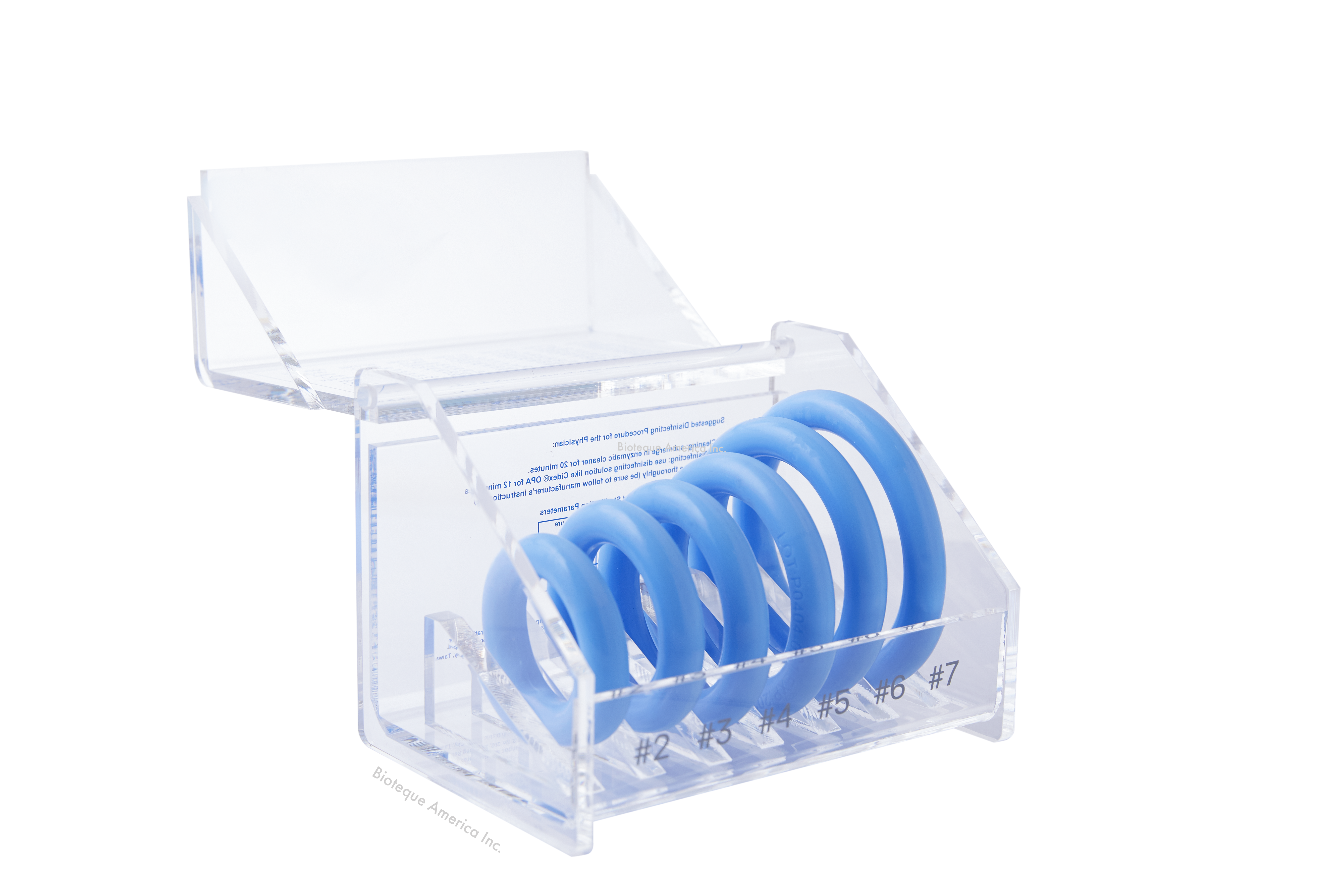 Pessary Fitting Set Ring Size 2 to 7 Silicone