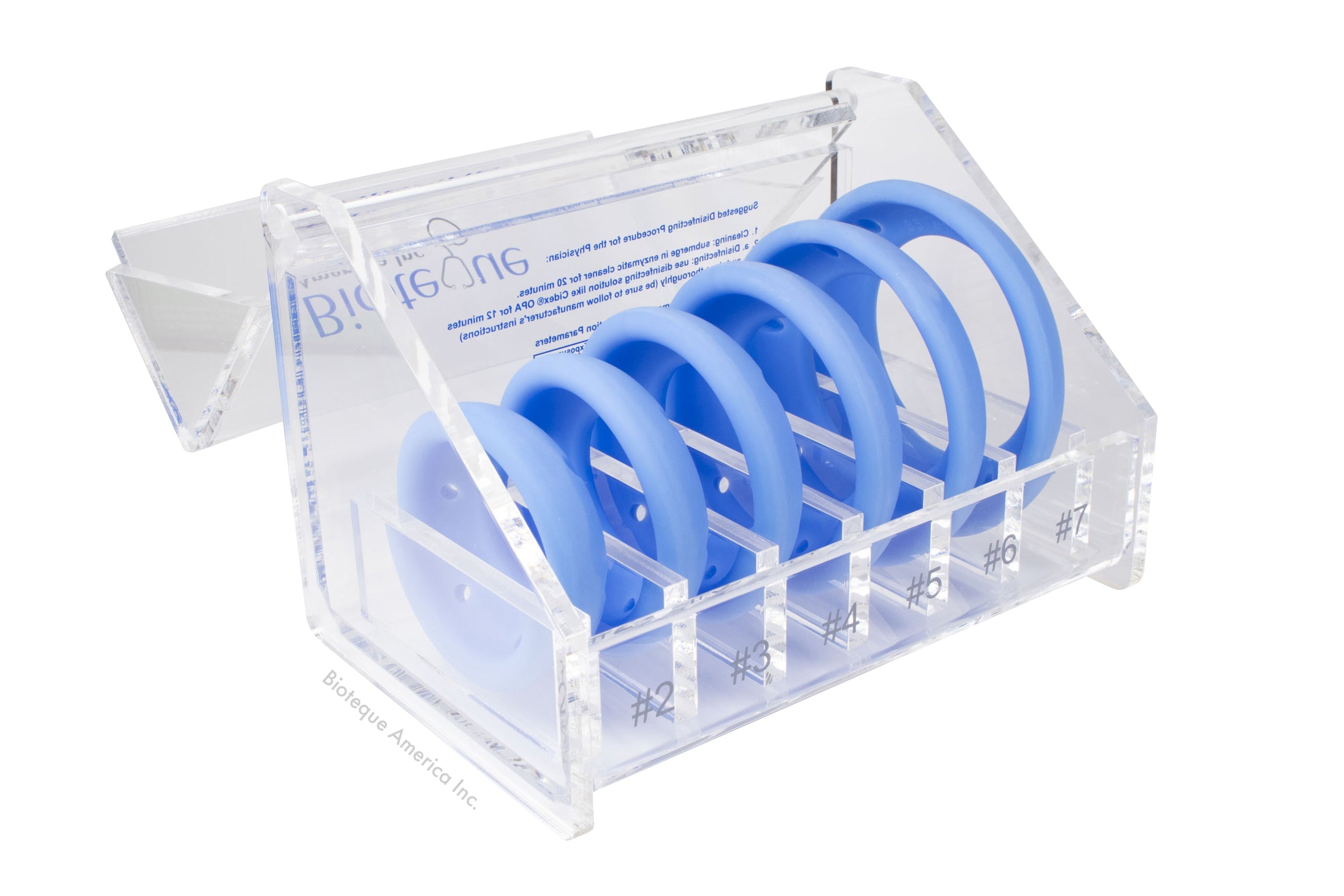 Pessary Fitting Set Cup Size 2 to 7 Silicone
