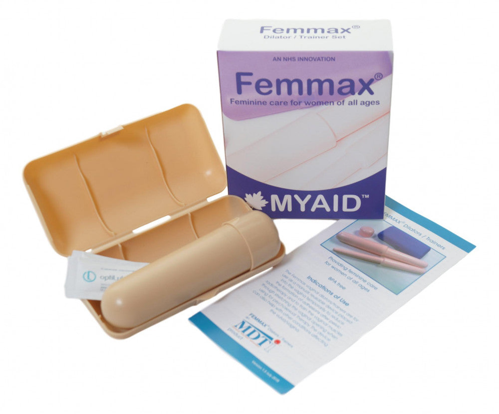 FEMMAX dilators (set of 4) + 2 sachets of lubricant gel