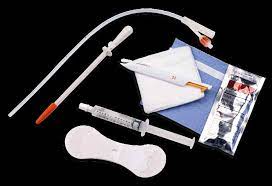 Silicone suprapubic catheters