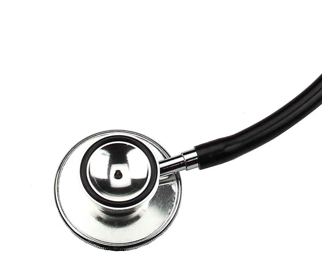 Metal Ring Aluminum Dual Head Stethoscope
