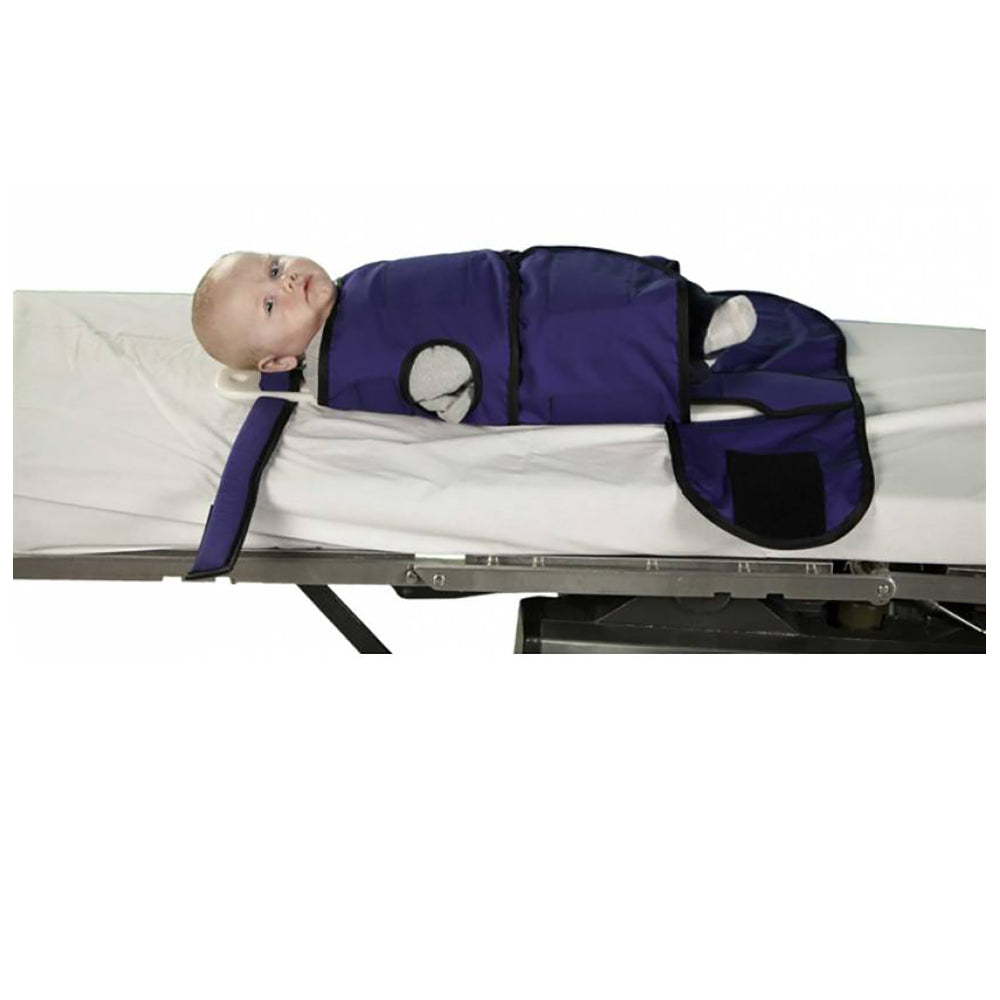 Radiolucent Papoose Board MRI Safe - Small (Infants 3 - 24 months)