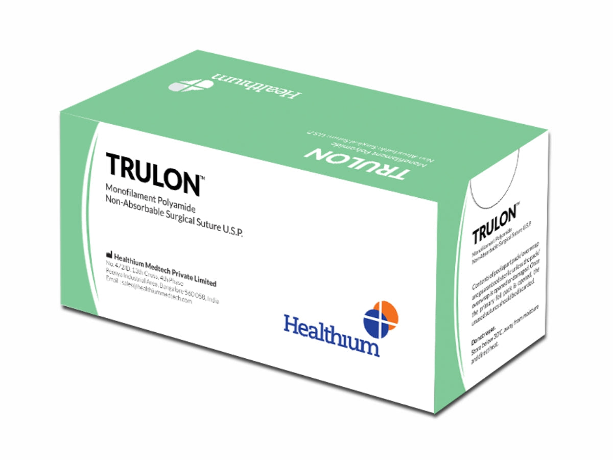 Trulon Synthetic Non-absorbable Monofilament Polyamide Suture Minerva Health Solutions Inc.