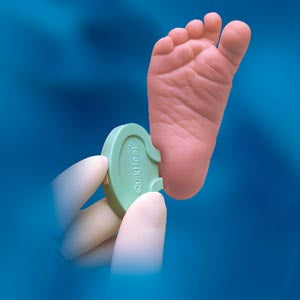 QuikHeel Infant Lancet, Teal, 1.0mm Incision Depth, 2.5mm Incision Length, 50/pk, 4 pk/cs BD