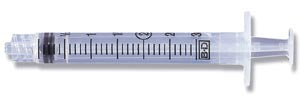 Syringe Only, 3mL, Slip Tip, 200/pk, 4 pk/cs BD