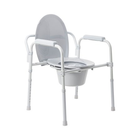 Commode Chair McKesson Fixed Arms