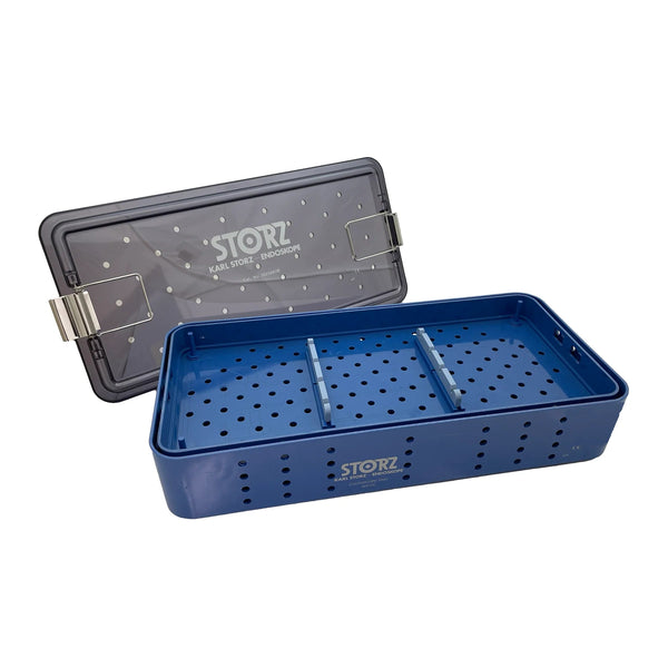 Storz 39234XUB Lid with 39312C Cystoscopy Instrument Sterilization Tra Storz 39234XUB Lid with 39312C Cystoscopy Instrument Sterilization Tra
