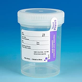 Tite-Rite‚Ñ¢ Collection Container w/Sterility Assurance Label and ID