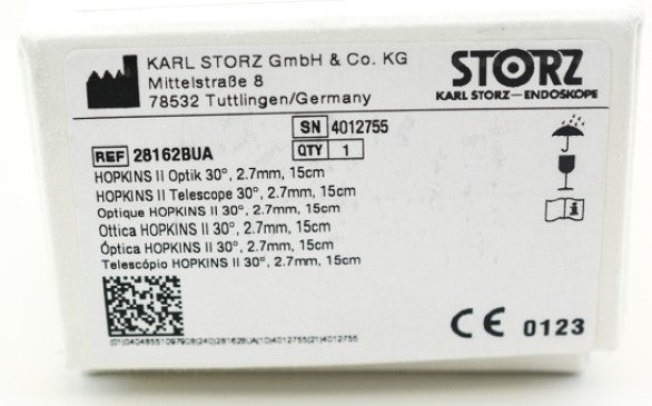 Storz Hopkins 30 Degree Scope with 45 Degree Offset | 28162BUA Storz