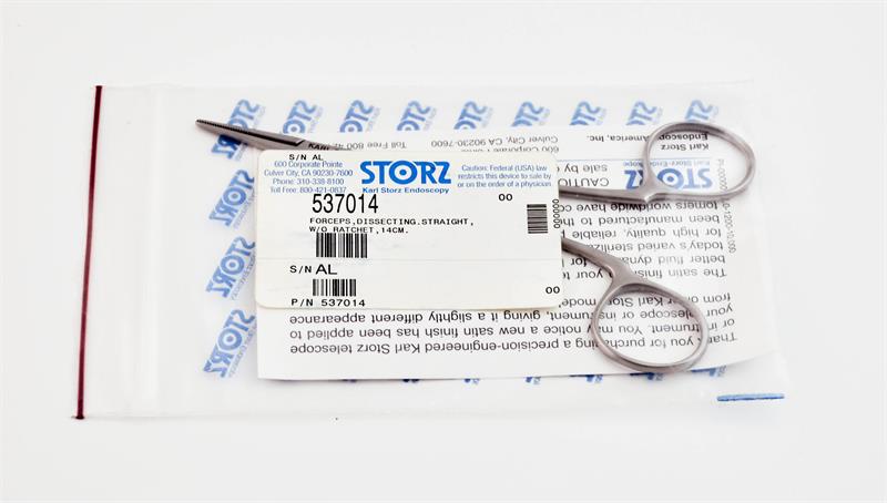 Storz Straight Dissecting Forceps, Straight | 537014 Storz