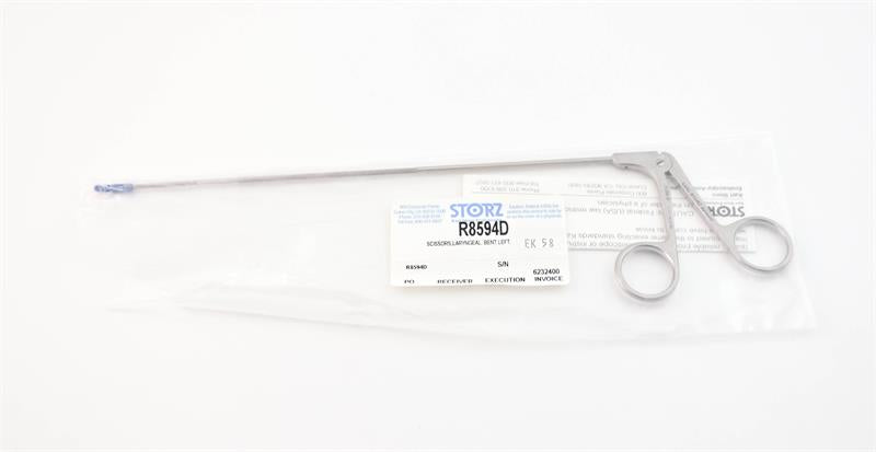 Storz Kleinsasser Laryngeal Scissors, Curved Left | 8594D Storz