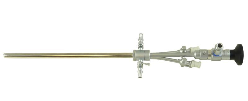 OPERATIVE HYSTEROSCOPE WITH DOUBLE CHANNEL