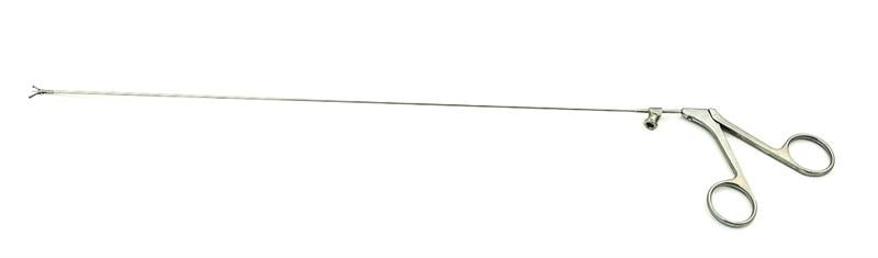 26159HS Semi-Rigid Hystero Tenaculum Grasping Forceps W/ Spike,  5Fr X 34cm,  D/A