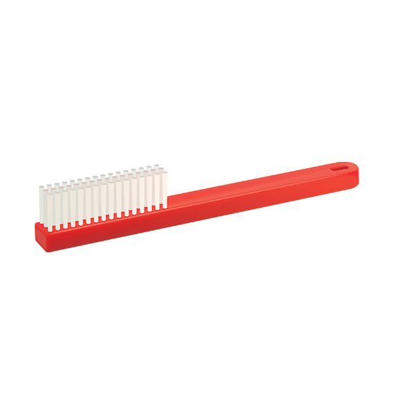 SPD Red Extra Flexible Brush
