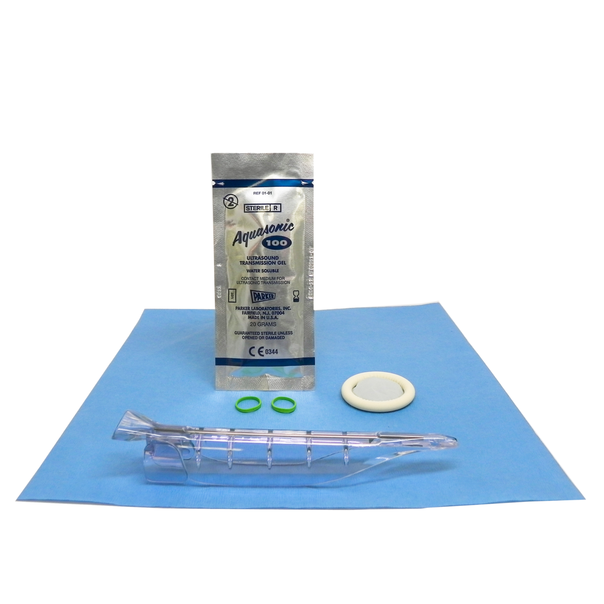 Aspen Endocavity Needle Guide Procedure Kit - Latex - Alpinion, Philips, Samsung, Ultrasonix C9-4ec/EC3-10/EC3
