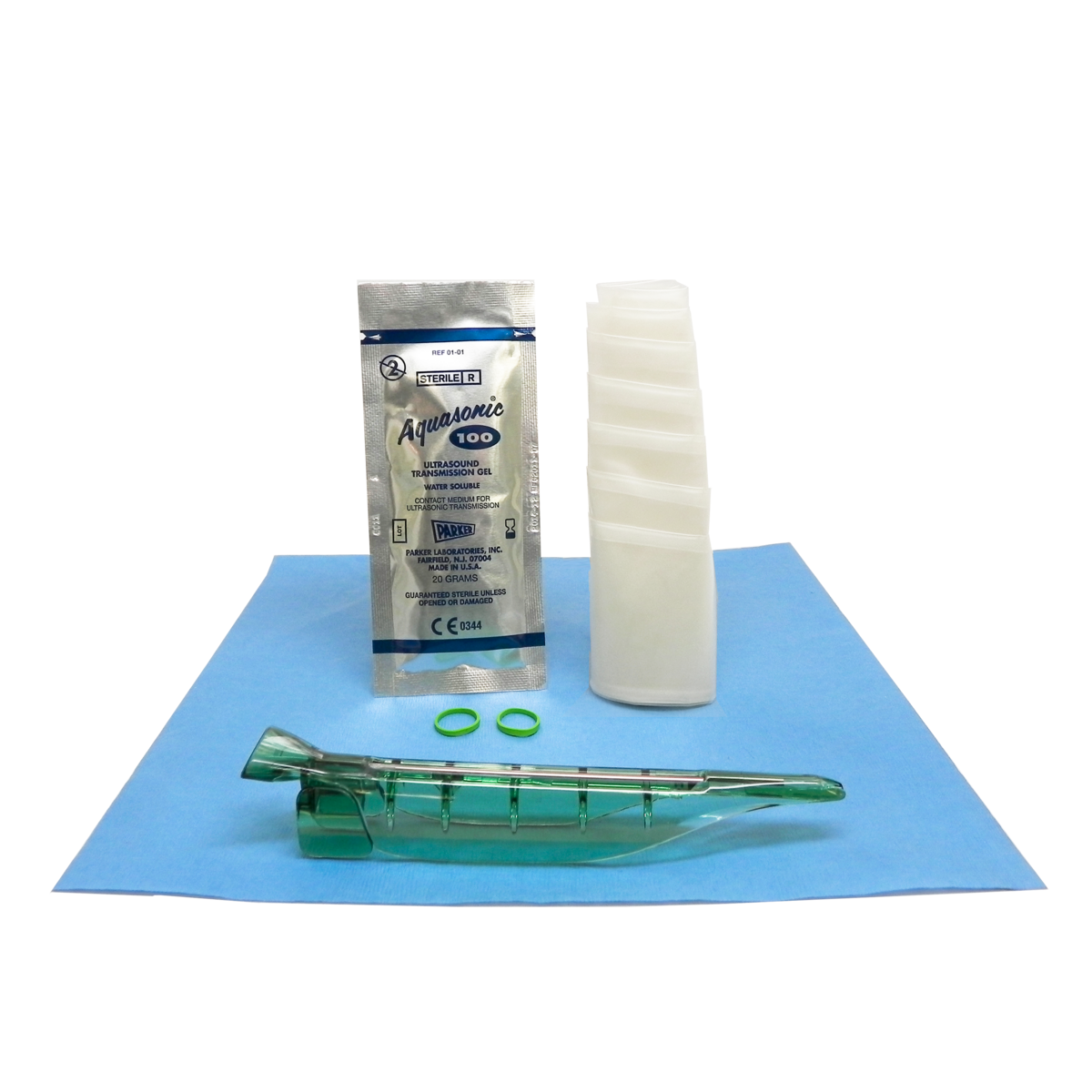 Aspen Endocavity Needle Guide Procedure Kit - PU - Esaote, GE, Philips, Samsung, Siemens, Terason 8EC4/BCC4-9/
