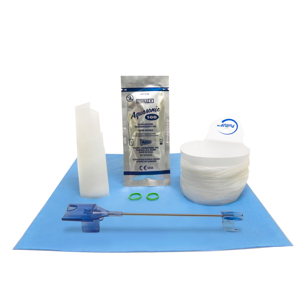 Aspen Endocavity Needle Guide Procedure Kit - SlimFit - Philips C10-3v/C8-4v/ClearVue