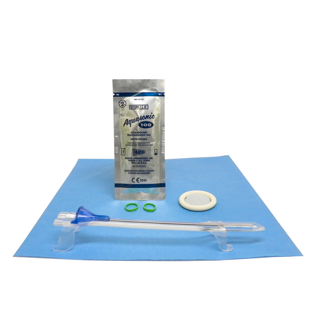 Aspen Endocavity Needle Guide Procedure Kit - Latex - Hitachi C41V1/EUP-V73W