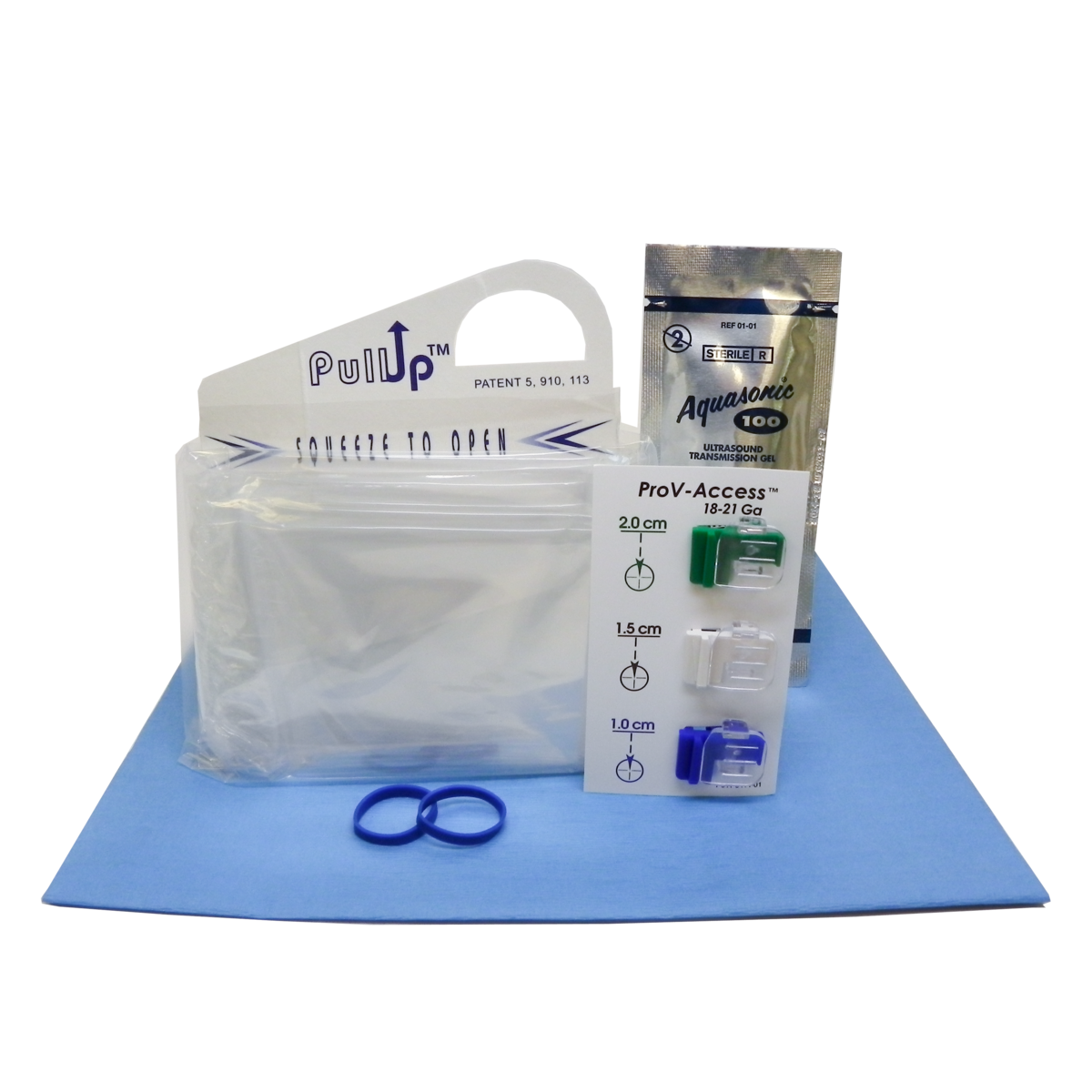 Aspen ProV-Access Needle Guide Procedure Kit — Bard Site-Rite (2.0/1.5/1.0 cm Depth)