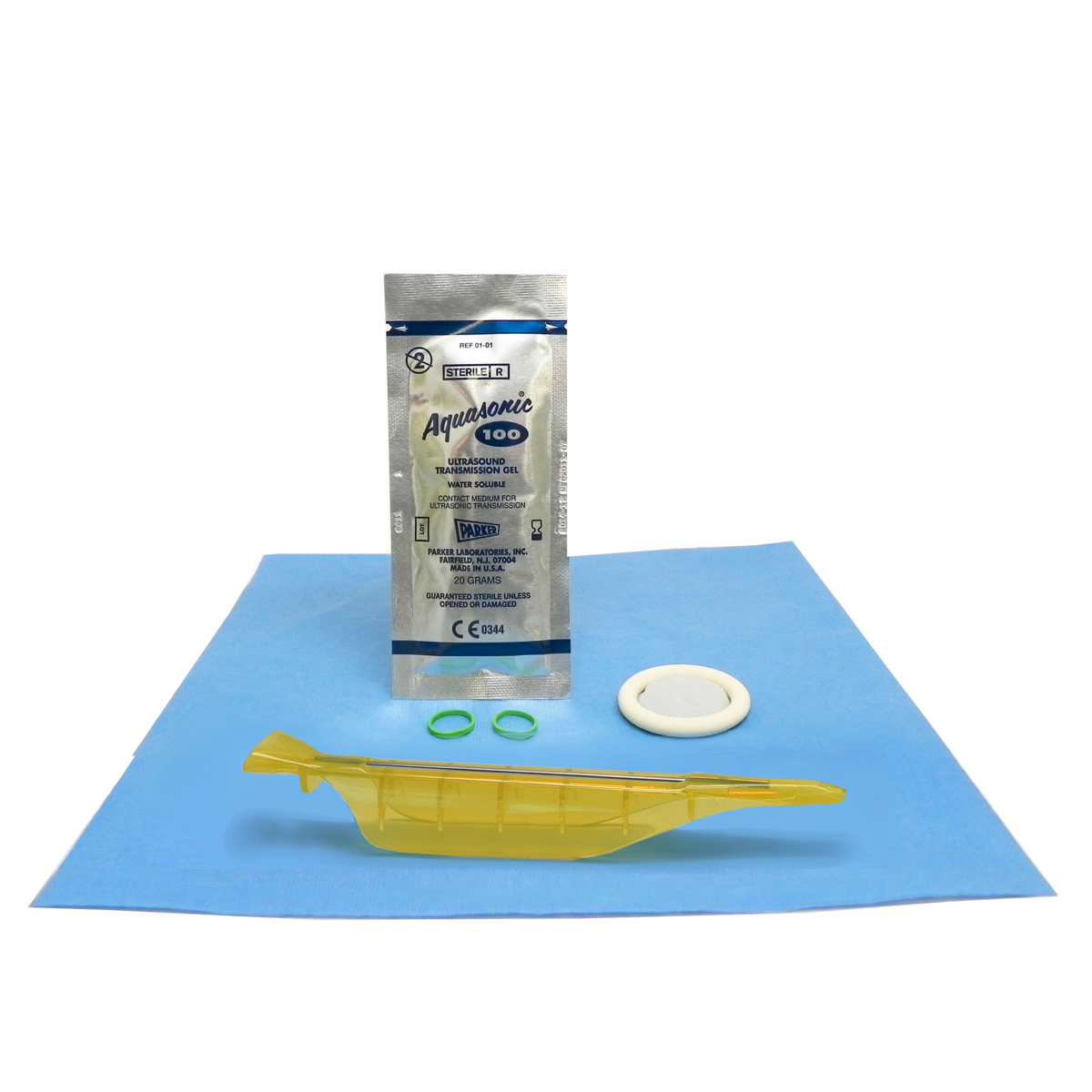 Aspen Endocavity Needle Guide Procedure Kit - Latex - SonoScape EC9-5