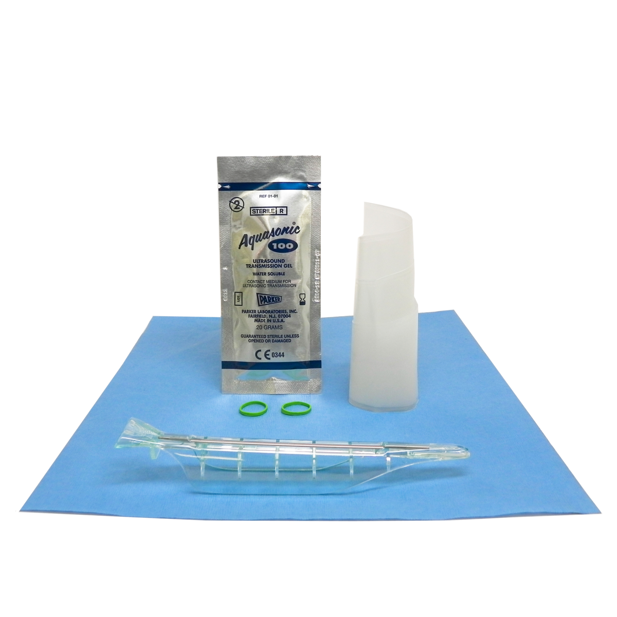 Aspen Endocavity Needle Guide Procedure Kit - PU - Esaote, Mindray, Samsung, Siemens, SuperSonic, Terason, Zon