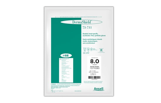 Ansell Dermashield™ Surefit™ Non-Latex Powder-Free Sterile Glove