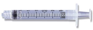 Syringe Only, 3mL, Luer-Lok‚Ñ¢ Tip, 200/bx, 4bx/cs